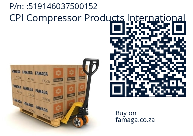 Repair kit  CPI Compressor Products International 519146037500152