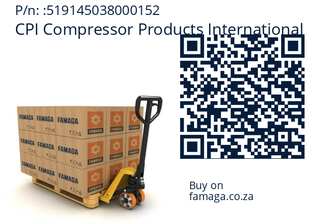 Repair kit  CPI Compressor Products International 519145038000152