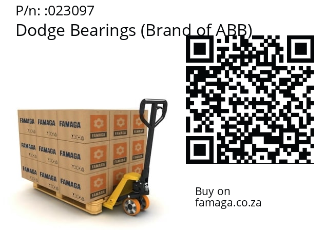   Dodge Bearings (Brand of ABB) 023097