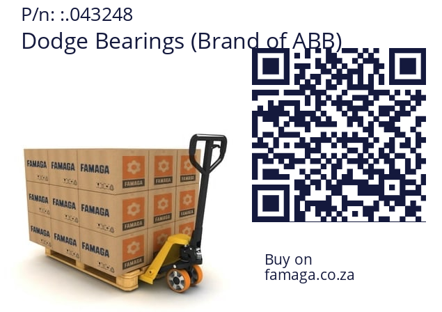   Dodge Bearings (Brand of ABB) .043248