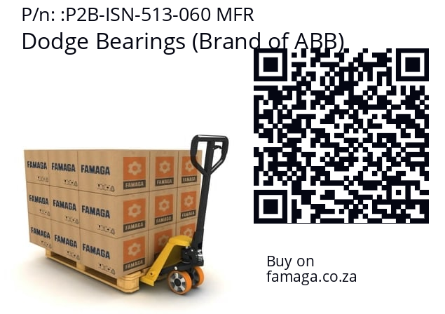   Dodge Bearings (Brand of ABB) P2B-ISN-513-060 MFR