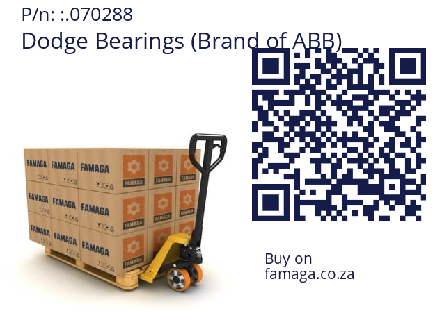   Dodge Bearings (Brand of ABB) .070288