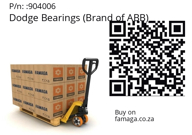   Dodge Bearings (Brand of ABB) 904006