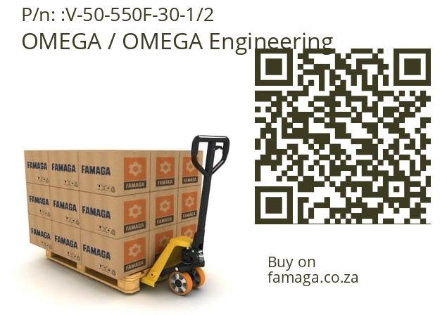   OMEGA / OMEGA Engineering V-50-550F-30-1/2
