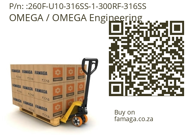   OMEGA / OMEGA Engineering 260F-U10-316SS-1-300RF-316SS