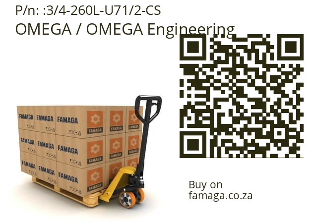   OMEGA / OMEGA Engineering 3/4-260L-U71/2-CS