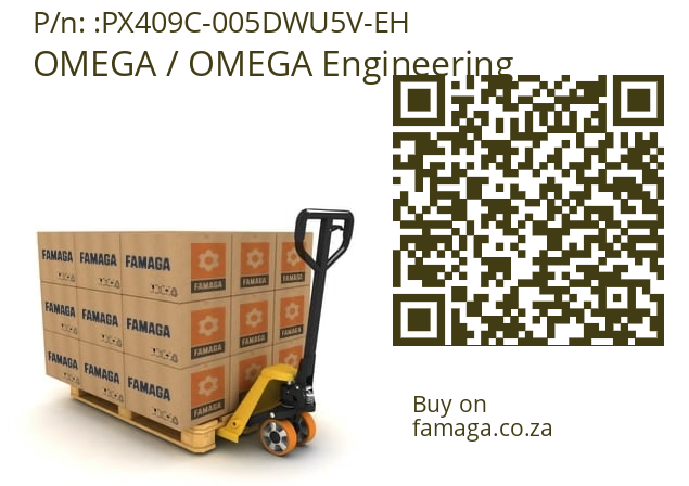   OMEGA / OMEGA Engineering PX409C-005DWU5V-EH