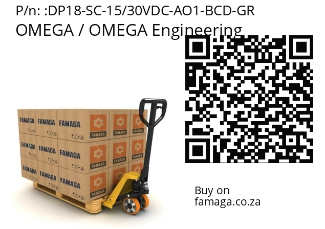   OMEGA / OMEGA Engineering DP18-SC-15/30VDC-AO1-BCD-GR