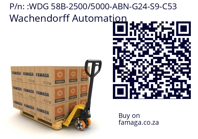   Wachendorff Automation WDG 58B-2500/5000-ABN-G24-S9-C53